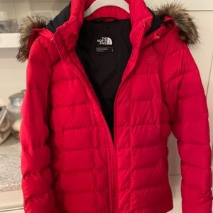 The North Face Women’s Faux Fur Hooded Jacket